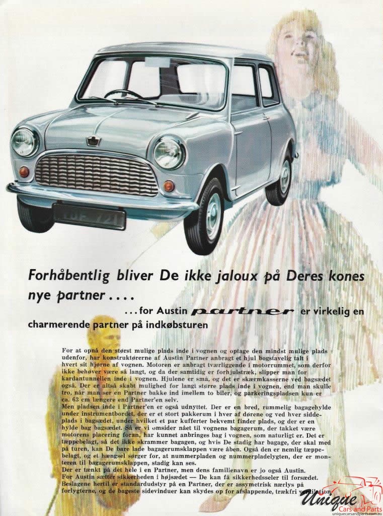 1961 Austin Partner (Germany) Brochure Page 10